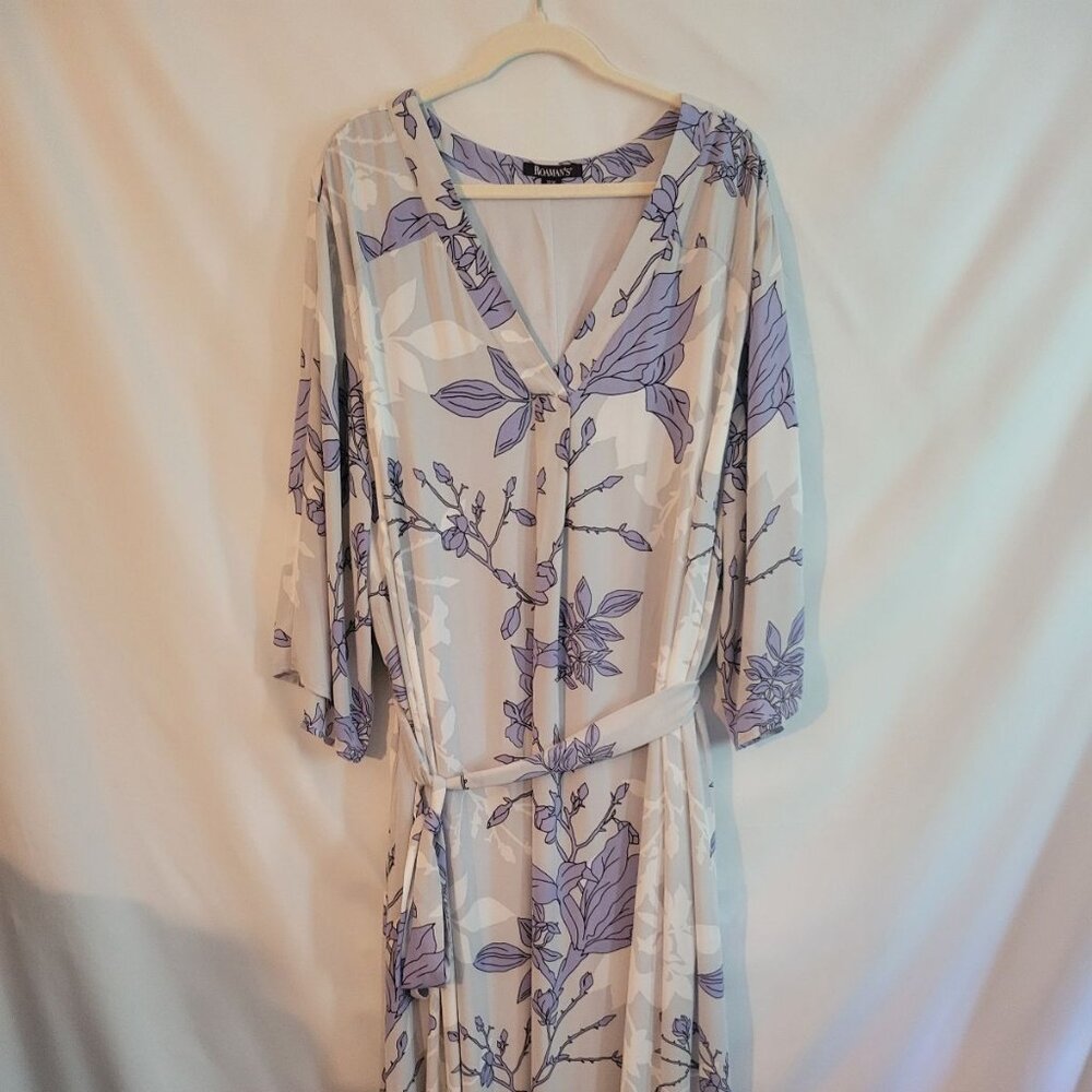 Roaman's Kimono Dress NWOT PLUS Size 30 Host Pick